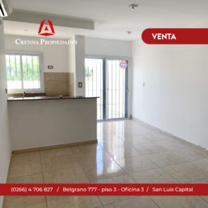 VENTA! Departamento 1 dormitorio, Edificio Mediterráneo.